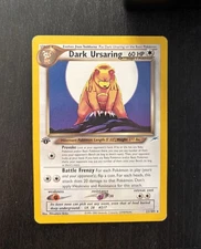 Dark Ursaring 21/105 1st Edition Neo Destiny Pokemon TCG Non-Holo