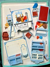 Vintage Playmobil 5322 Victorian Kitchen Parts Lot - 1989 Mansion