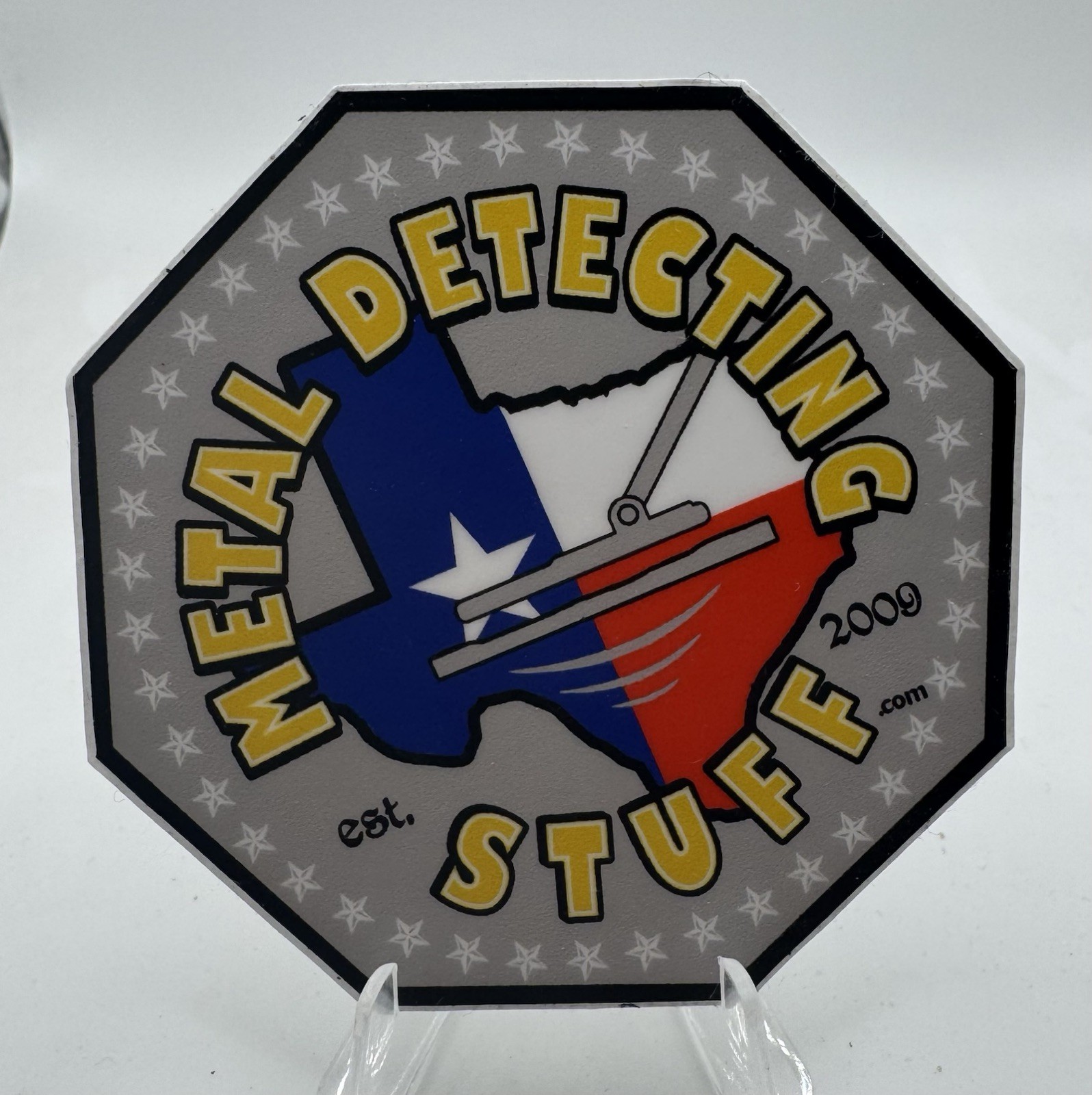 “Metal Detecting Stuff” Sticker / Decal