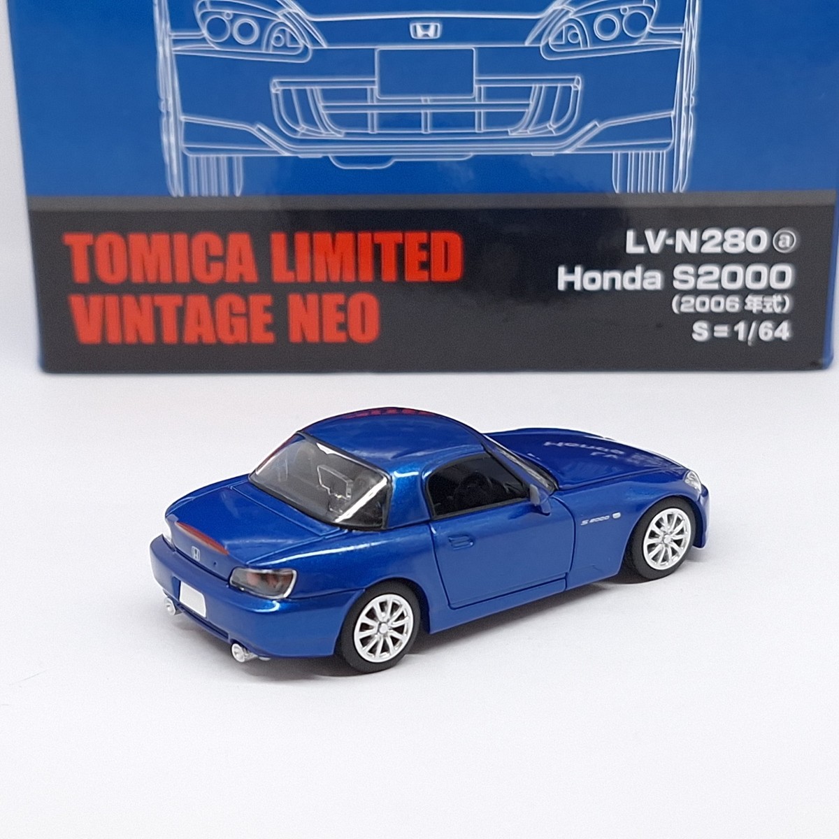 Tomica Limited Vintage NEO LV-N280a Honda S2000 2006 1/64 TOMYTEC
