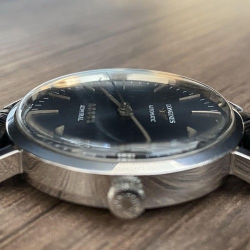 Longines Admiral 5 Star Cal.6651 Overhauled Men's Watch Navy Blue Automatic - 第 5/11 張圖片