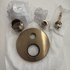 Delta Valve Trim Cover Champagne Bronze New E46 Delta Valve Trim Cover Champagne Bronze New E46