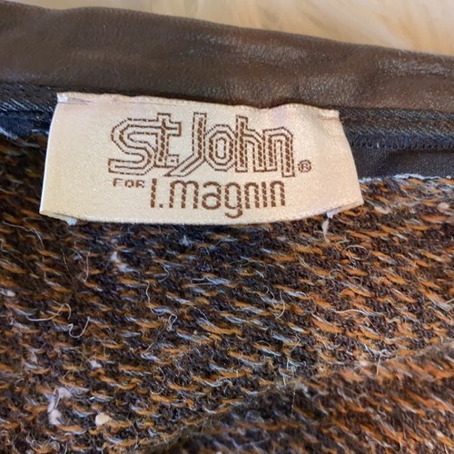 St. John for I. Magnin Vintage Tweed Open Jacket - Picture 7 of 8