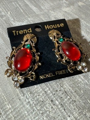 Trend Hose Modeschmuck Ohrringe / Stecker Nickelfrei 4,5cm