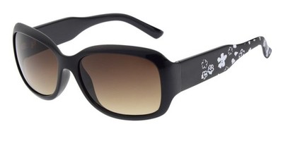 Ted Baker Sunglasses Women's Charlotte TB1183 011 Black/Brown Gradient