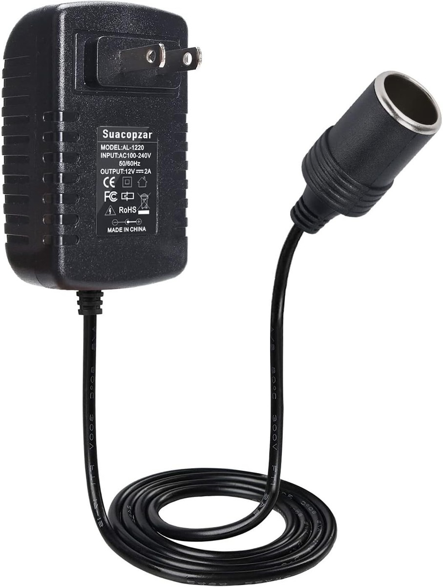 24 volt to 12 volt converter cigarette lighter CERRXIAN AC DC Adapter Wall Plug to 12V 24W 100-240V AC to DC V Cigarette Lighter Adapter, AC/DC Power Converter : Electronics 30V Output Voltage LEDGlow Cigarette Lighter Power Adapter