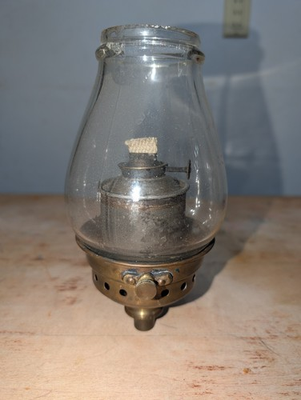 #ad Dressel Railroad Steam Locomotive Gauge Lantern Lamp Brass Dead Flame For Parts $150.00