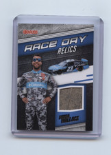 2022 Panini Donruss NASCAR - Race Day Relics Bubba Wallace #RDR-BW (MEM)