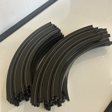 AFX Aurora 9" Inch Radius 1/4 Curve HO Slot Track 503349 Lot Of 15