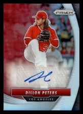 2020 Panini Prizm #GBG-DP Dillon Peters Game Ball Graphs Silver Prizm