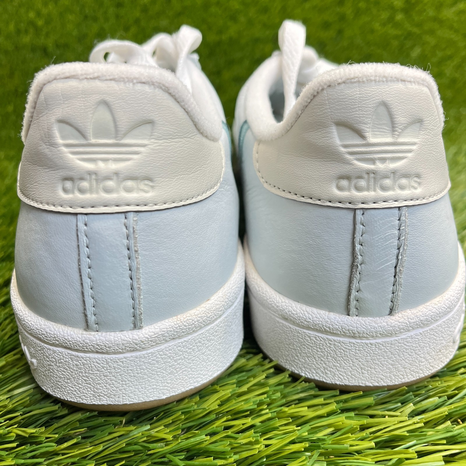 Adidas Continental 80 Mens Size 8 White Blue Gum Athletic Running Shoes Sneakers thumbnail 6