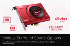 Creative Sound Blaster Z SB1500 PCIe Sound Card 5.1 24-bit/192kHz.