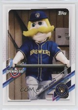 2021 Topps Opening Day Mascots Bernie Brewer #M-8 sh7