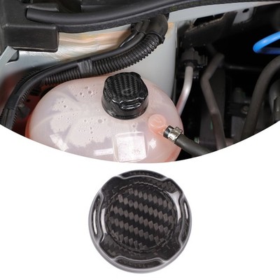 Carbon Fiber Antifreeze Engine Coolant Reservoir For Fiat 500  Abarth 595 695