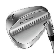 LEFT HANDED PING 2021 GLIDE FORGED PRO SAND WEDGE 56 -10 BOUNCE S GRIND STEEL