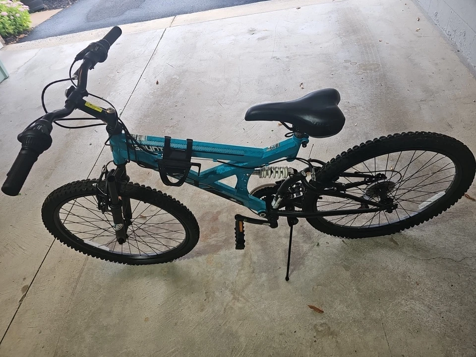 NEXT Bicicleta de Montaña 24 en 18 Velocidades Doble Suspensión Marco de Acero Foto 3 de 3