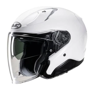 HJC Rpha 31 Open-Face Motorcycle Helmet Plain Pearl White