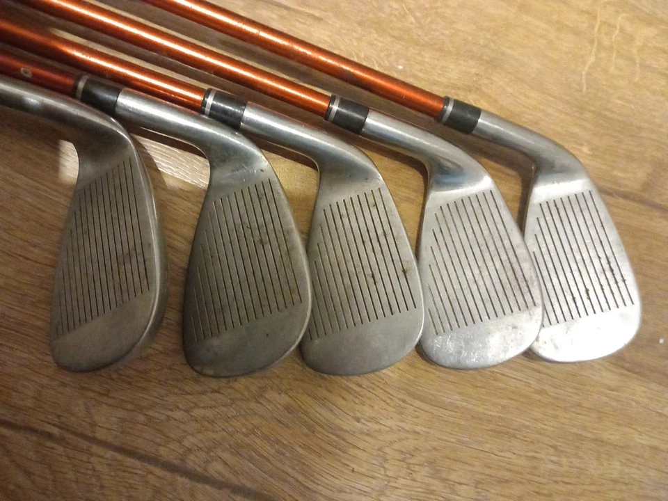 Set of 5 Hippo XXL Irons Set 5,6,7,8 & PW Mitsubishi Graphite Regular Shafts - Image 3 of 4