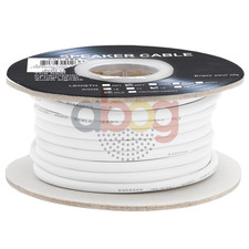 2C Speaker Wire True 16 AWG GA Gauge 50 FT Feet Cable Car Home Audio 2 Conductor