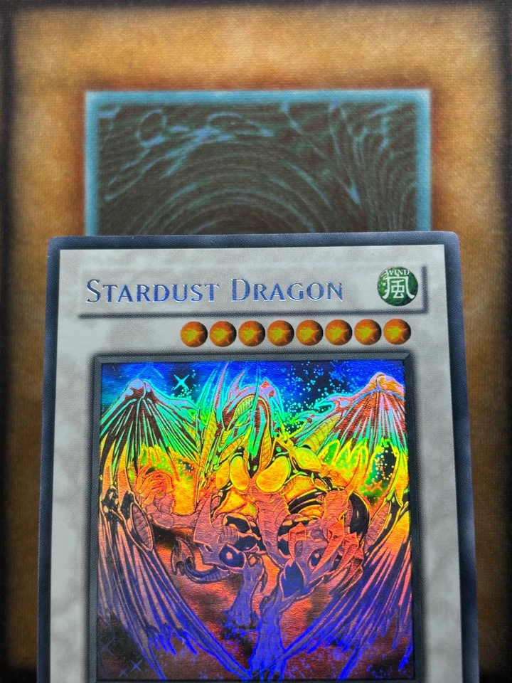 Yugioh Stardust Dragon TDGS-EN040 Ghost Rare NM (#4) - Image 4 of 4
