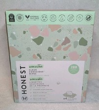 Honest Sensitive Clean Conscious Wipes Fragrance Free 72ct 4 Pack 2027