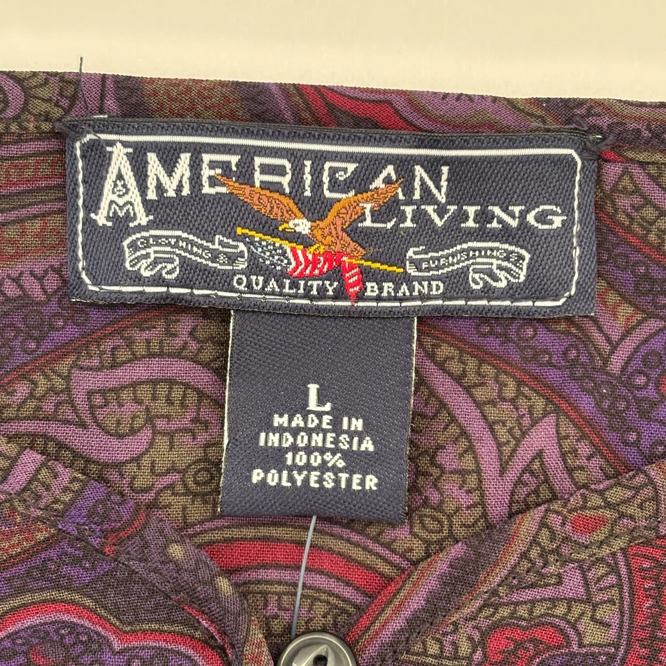 Blusa Feminina Camponesa Transparente Tamanho Grande Roxa Paisley Nova Sem etiquetas Boho Cottagecore - Imagem 3 de 4