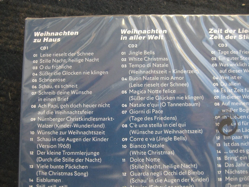 3 CD  UDO JÜRGENS Die schönsten Lieder zur Weihnachtszeit NEU & OVP Weihnachten - Bild 4 von 4