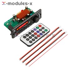 200W Amplifier Bluetooth 5.0 MP3 Player Decoder Board 5V FM Speaker Module