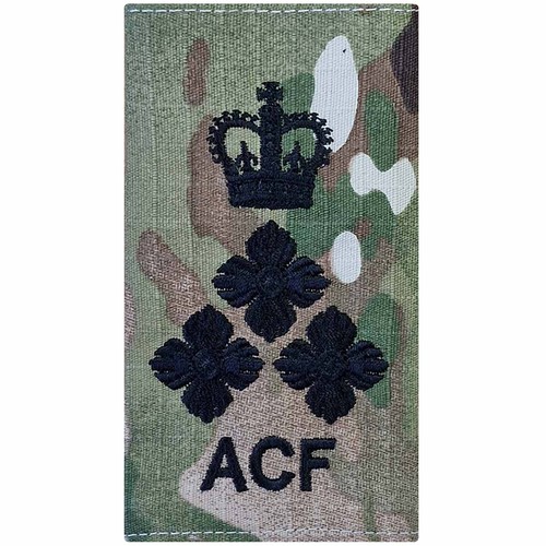 Rank Slides MTP Camo Army Regiment CCF ACF Cadet RLC Cotton Embroidered - Picture 6 of 84