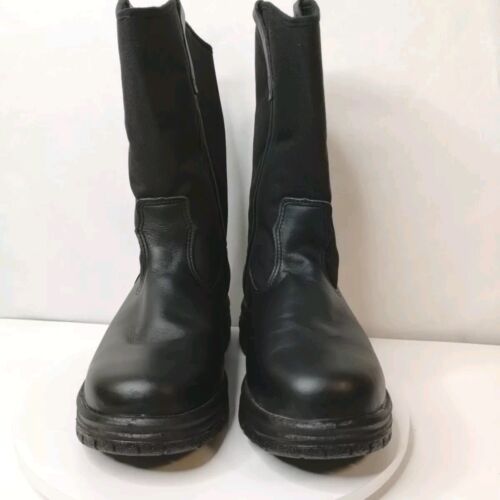 Thorogood 10" Gummistiefel wasserdicht Sicherheit Zehenschutz schwarz Herren Größe 7,5M - Bild 3 von 9