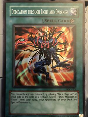 Yu-Gi-Oh! TCG Dedication through Light and Darkness IOC-095 Unlimited ...