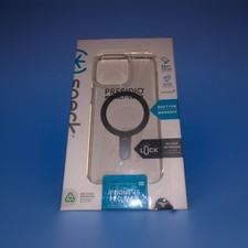 Speck Presidio Perfect-Clear MagSafe w/ClickLock Case iPhone 15 Pro Max