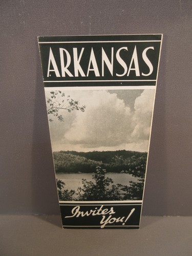 Brochure Turismo Arkansas 1936 vintage - Foto 1 di 2