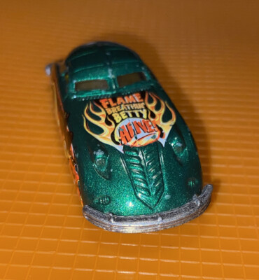 Vintage 1998 Hot Wheels '38 Phantom Corsair Flame Breathin