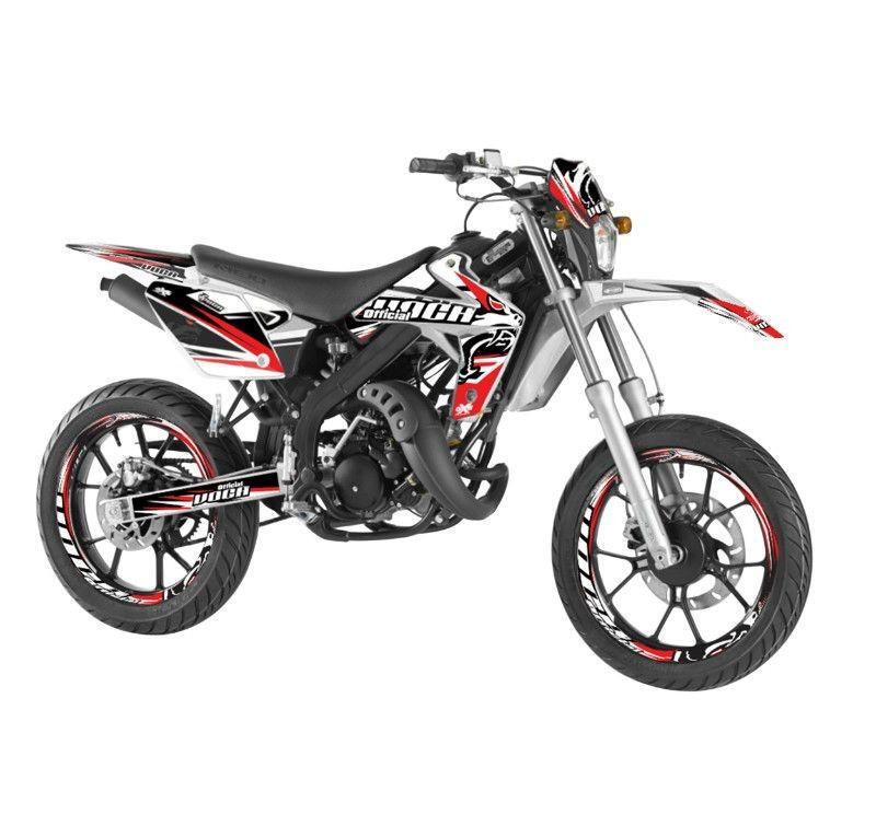 Kit deco Rieju 50 MRT Pro Voca sticker moto pour rassemblements urbains
