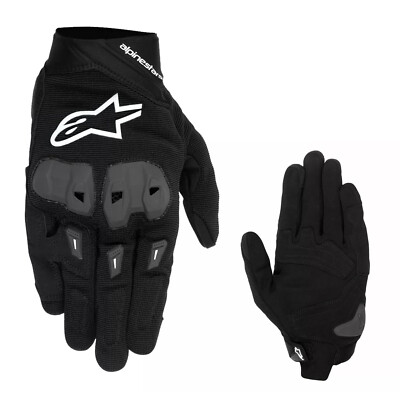 Alpinestars SP X 1 Schwarz Weiß Urban Handschuhe Supermoto Road Sport Touring