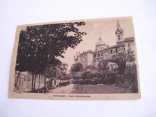 Asti - Antignano Viale Rimembranze - spedita f. p. piega verticale