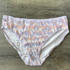 Victorias Secret Cotton Signature Hi Leg Brief Panties Extra Large XL Vintage