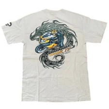 Vintage Y2K ODM Zum Cycle Dykom Moto 2001 Shirt Men's M