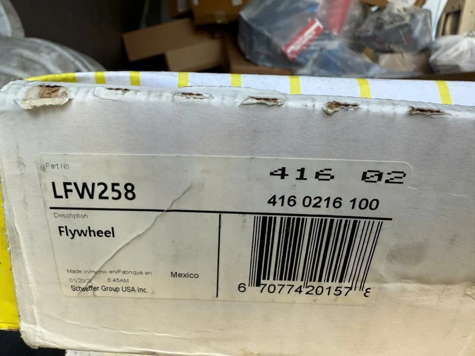 Volante rígido LuK LFW258 LuK para 03-09 Ford Mazda Mercury 6 Fusion Milan Foto 2 de 2