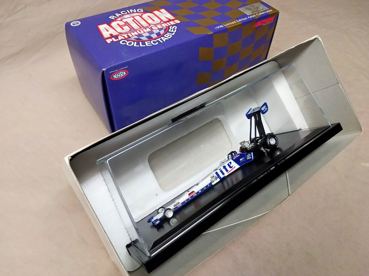 Vintage NHRA Larry Dixon Miller Lite 1998 Top Fuel Dragster 1:64