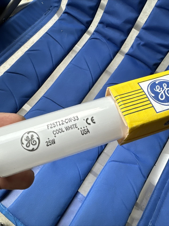 NEW GE F25T12/CW/33 25W 4200K FLUORESCENT TUBE LIGHT BULB LAMP 33" - Image 2 of 4