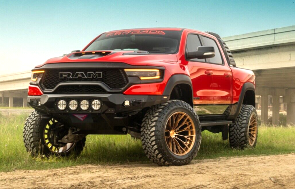 FERRADA FTR11 MACHINED COBRE WHEELS RIMS FOR FORD BRONCO 22X12 -44