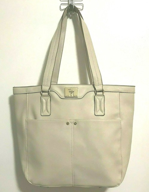 double handle shoulder bag