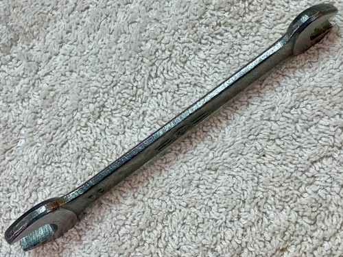 Vintage RK Honda Motors 8mm x 12mm Open-End Wrench No. 6C, Made in Japan - Picture 8 of 12