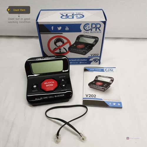 CPR CALL BLOCKER CPR202 V202 ALL IN ONE CALL BLOCKER FOR LANDLINE PHONES