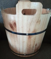 Replacement Oster 4-Qt Ice Cream Maker FRSTIC-WDB-015 Wood Bucket 13" x 11.5"