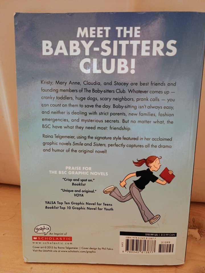The BabySitters Club Kristy's Great Idea A Graphic Novel by