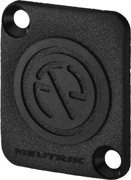 Neutrik DBA-1/SW - AbdeckpläTtchen FüR Rackblenden Xlr-Buchsen - Neutrik D-Serie-image