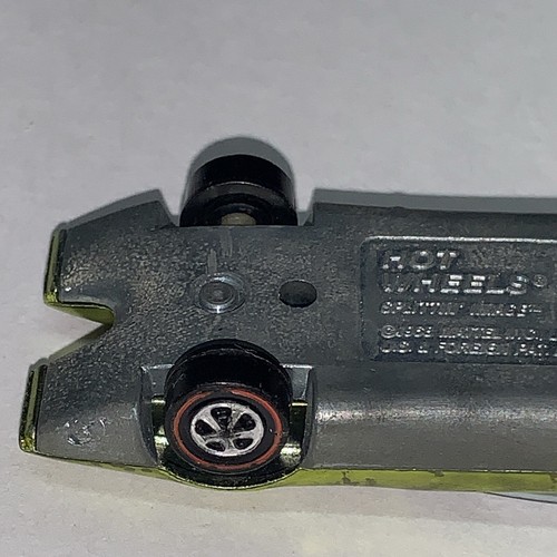 Vintage REDLINE Hot Wheels US Olive SPLITTIN' IMAGE Dark Tan Interior Clean 1968 - Picture 17 of 17